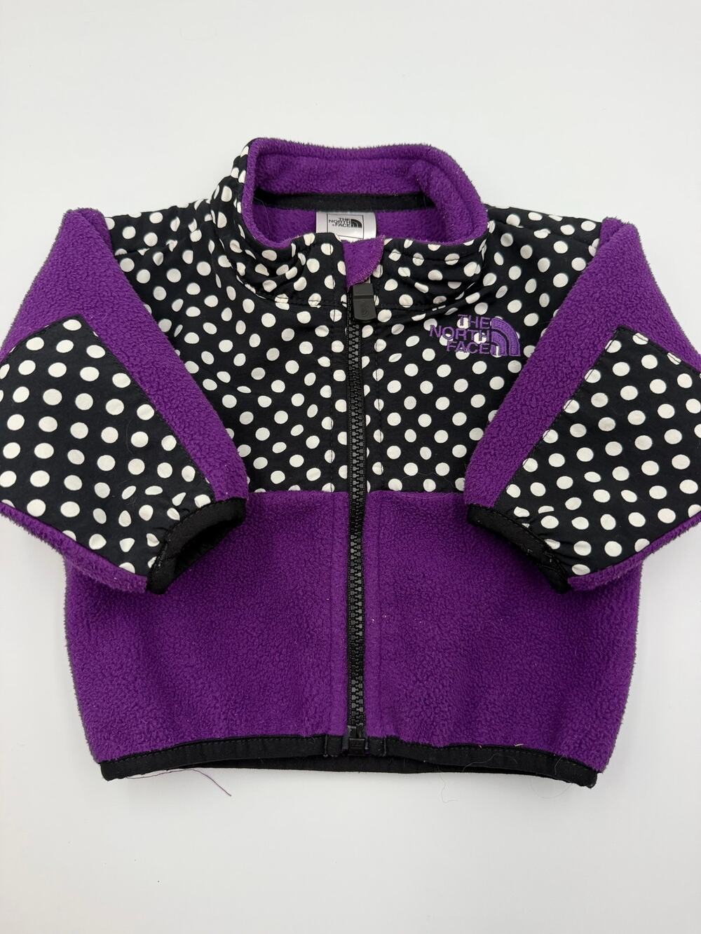 North face toddler denali jacket 0-3m purple